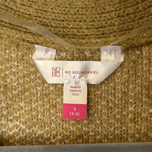 No Boundaries fairycore mushroom cardigan in brown and white - Picture 3 of 6